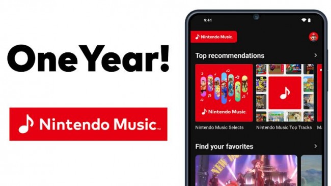 Nintendo Music celebrates one year of retro joy