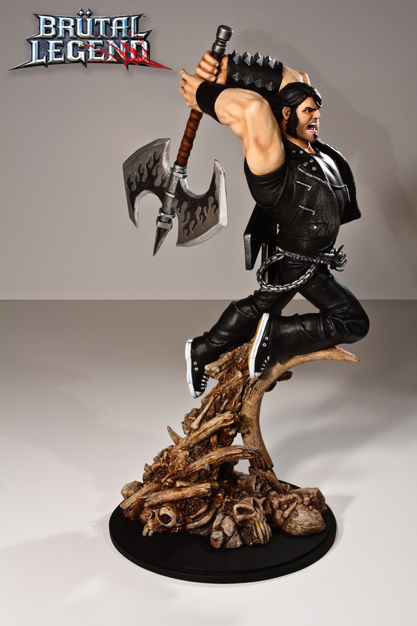 Brütal Legend action statue