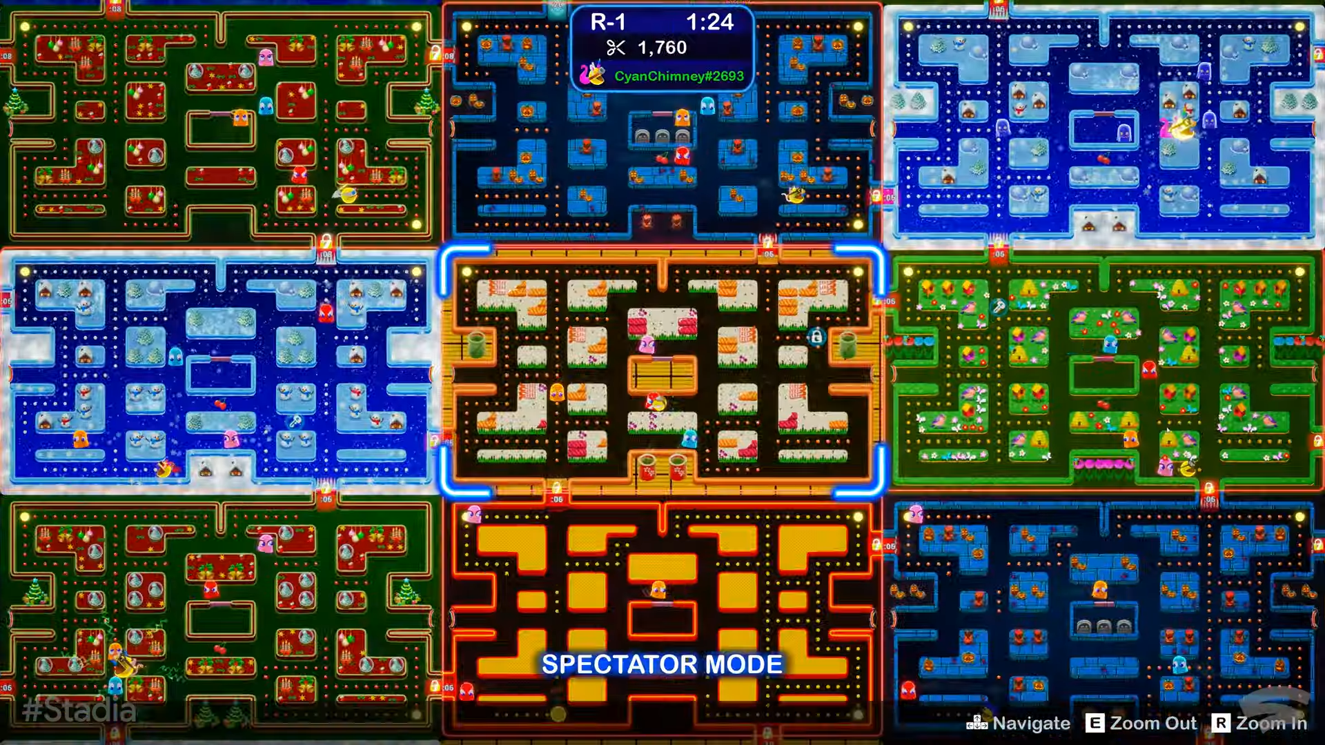 Pac-Man Mega Tunnel Battle: Google Stadia vai receber Battle Royale  exclusivo do Pac-Man! - Arkade