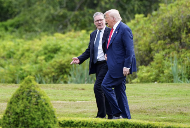 Trump says it's "sad to see" US-UK ties fray over Iran strikes