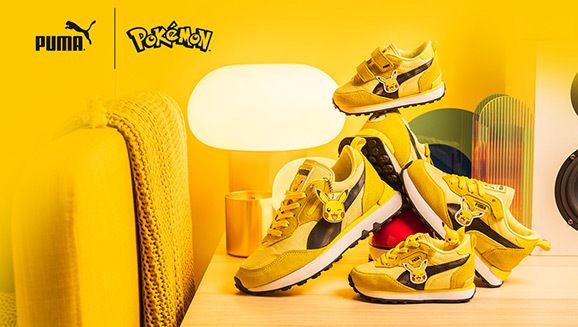 Pokémon lines up new Pikachu Puma trainers to celebrate 30th anniversary