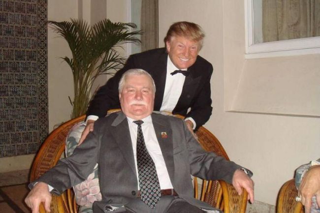 Lech Walesa criticises Trump over Ukraine clash