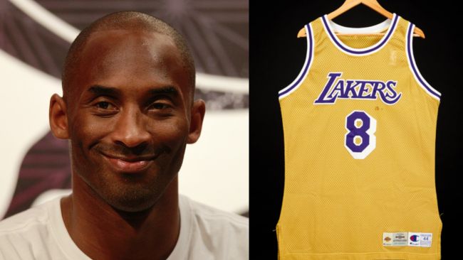 Kobe Bryant's jersey from 1996 sold for  million at auction