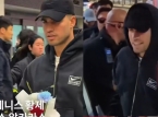 Carlos Alcaraz greeted by dozens of fans in South Korea ahead of match with Sinner