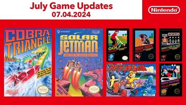 Nintendo Switch Online boosted with Golf, Donkey Kong, Cobra Triangle, and more