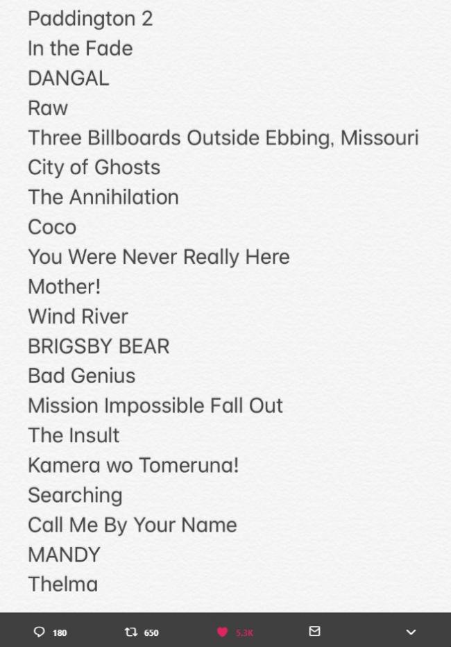 Curious about Hideo Kojima's taste in movies?