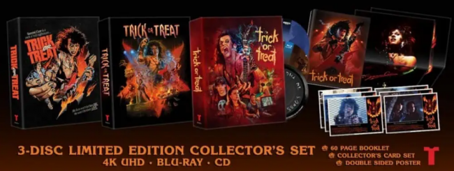 The Rock 'n' Roll horror film Trick or Treat is being released on 4K Blu-ray