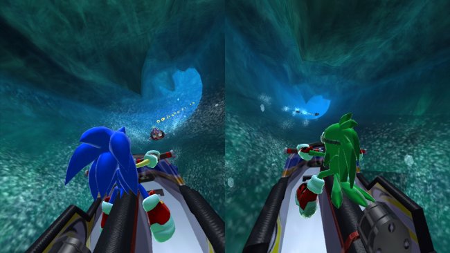 Fresh Sonic Free Riders screens
