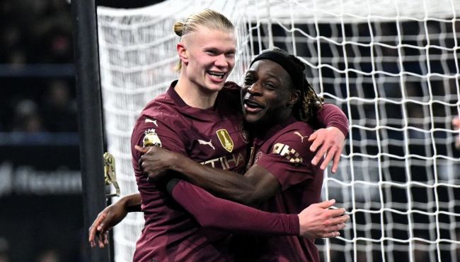Business as usual for Manchester City, with Haaland celebrating his 10-year contract