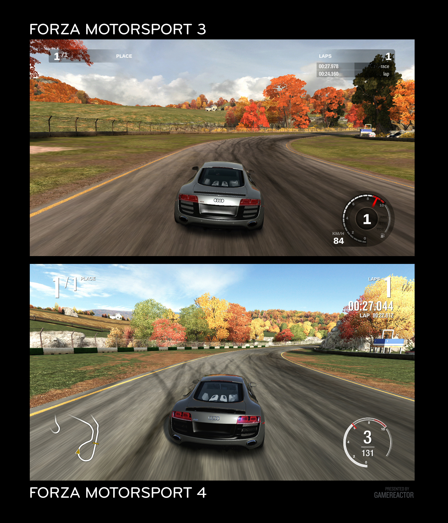 Forza 3 vs Forza 4 - Forza Motorsport 4 - Gamereactor