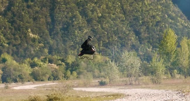 Volonaut's Airbike looks like it flew straight out of Star Wars