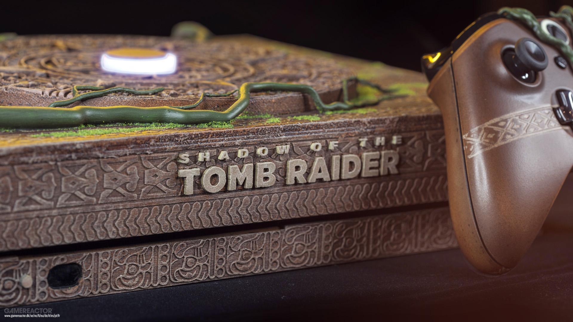 manager banner Snor Special Shadow of the Tomb Raider Xbox One X auctioned off
