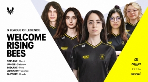 Team Vitality unveils its women's League of Legends team for the 2026 season