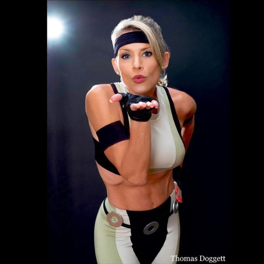 25 years later Kerri Ann Hoskins is back as Sonya Blade Ultimate
