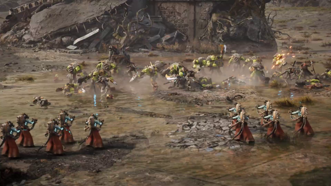 Warhammer 40,000: Dawn of War IV factions are playing checkers while the Ad Mech are playing chess in new trailer