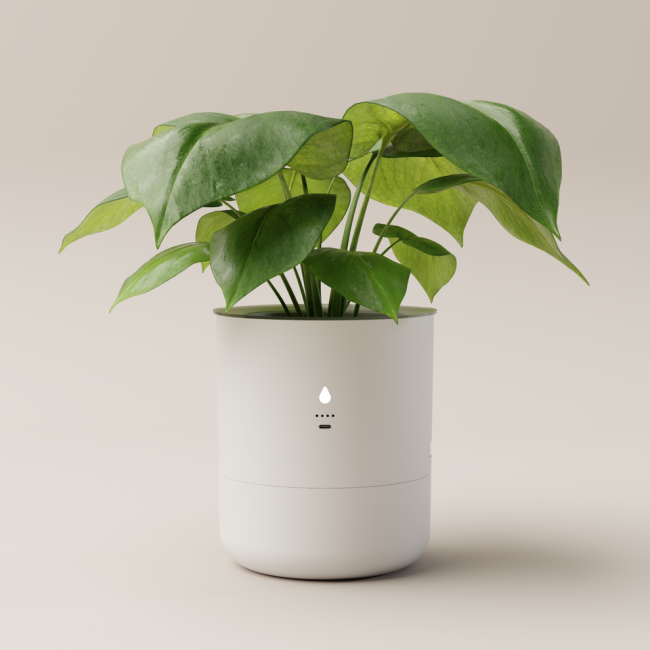 LeafyPod's smart planter will care for your plants based on their behaviour