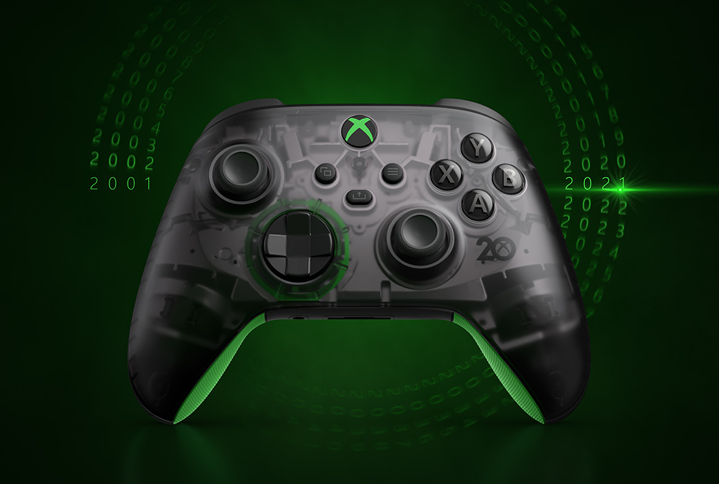 Microsoft celebrates 20 years of Xbox with anniversary controller ...