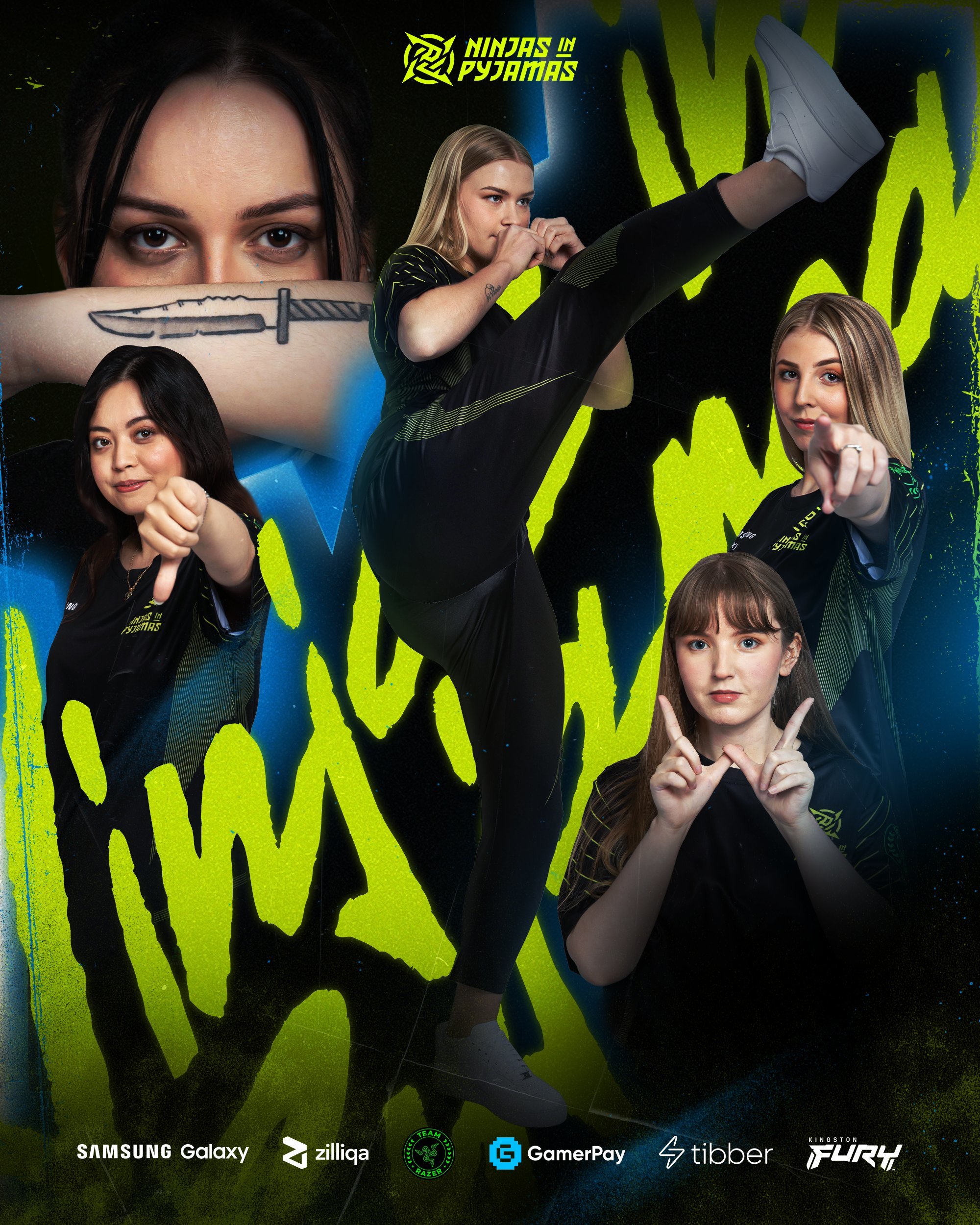 Ninjas in Pyjamas has unveiled its women s CS GO roster Counter Strike Global Offensive Gamereactor