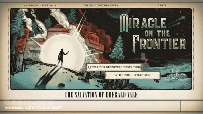 The Outer Worlds' loading screens are based on your actions