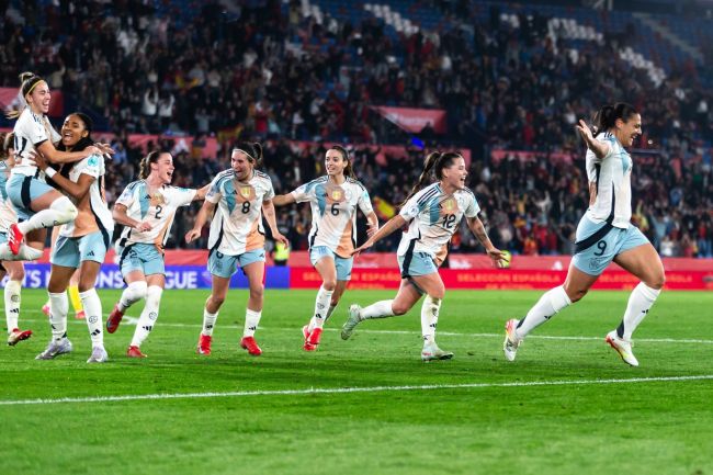 England beats Spain, takes big step to World Cup 2027 qualification