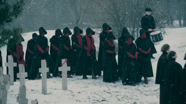 The Handmaid's Tale continues in April