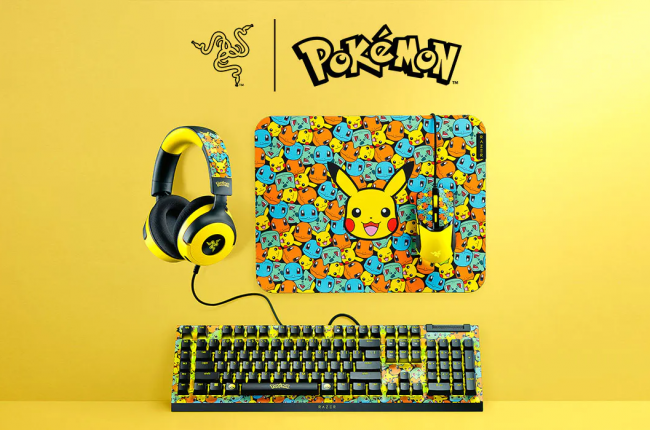 Razer's Pokémon collaboration spans four Kanto-themed items