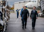 Zelensky visits Sweden to discuss fighter jet exports