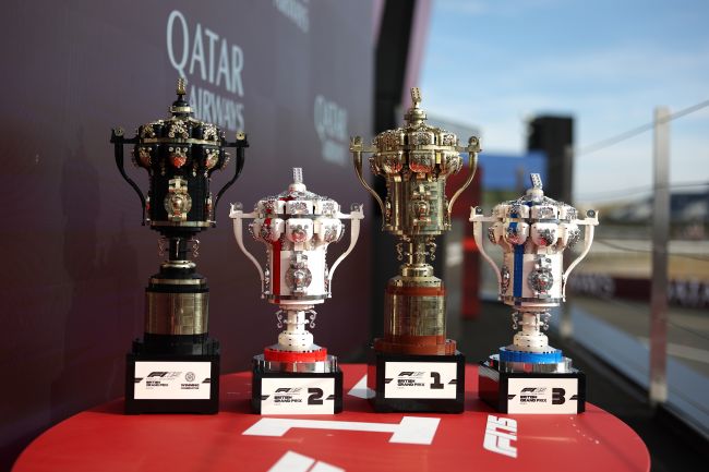 Take a look at the Lego trophies presented to F1's British Grand Prix winners