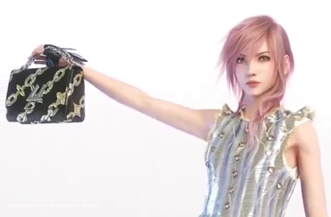 Lightning de Final Fantasy modelo oficial de Louis Vuitton – Kirai