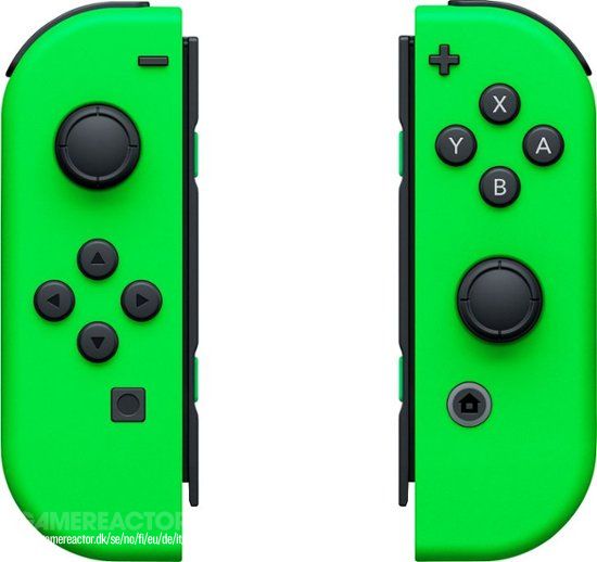 Neon green Joy-Con set revealed