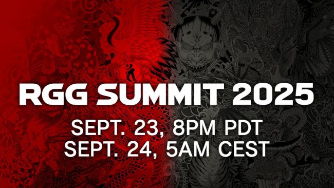 The next RGG Summit will happen in late September
