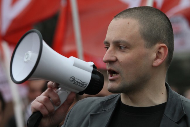 Russian opposition figure Sergei Udaltsov sentenced to six years in prison