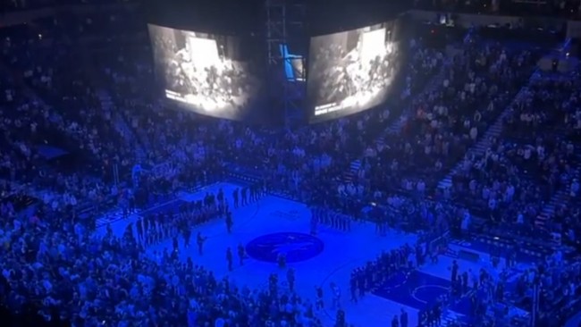 Minnesota Timberwolves held moment of silence after the killing of Renée Good by ICE agent