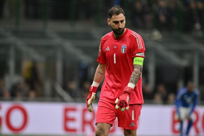 Italy captain Donnarumma denies rumours of players asking for a bonus before World Cup disaster