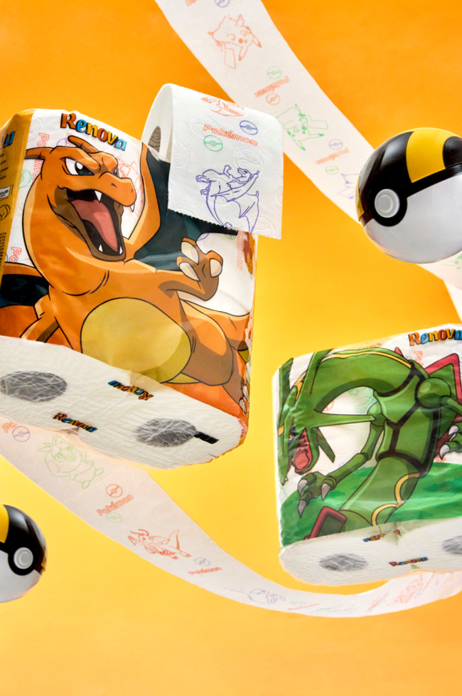 Pokémon becomes toilet paper in a new bizarre Nintendo product