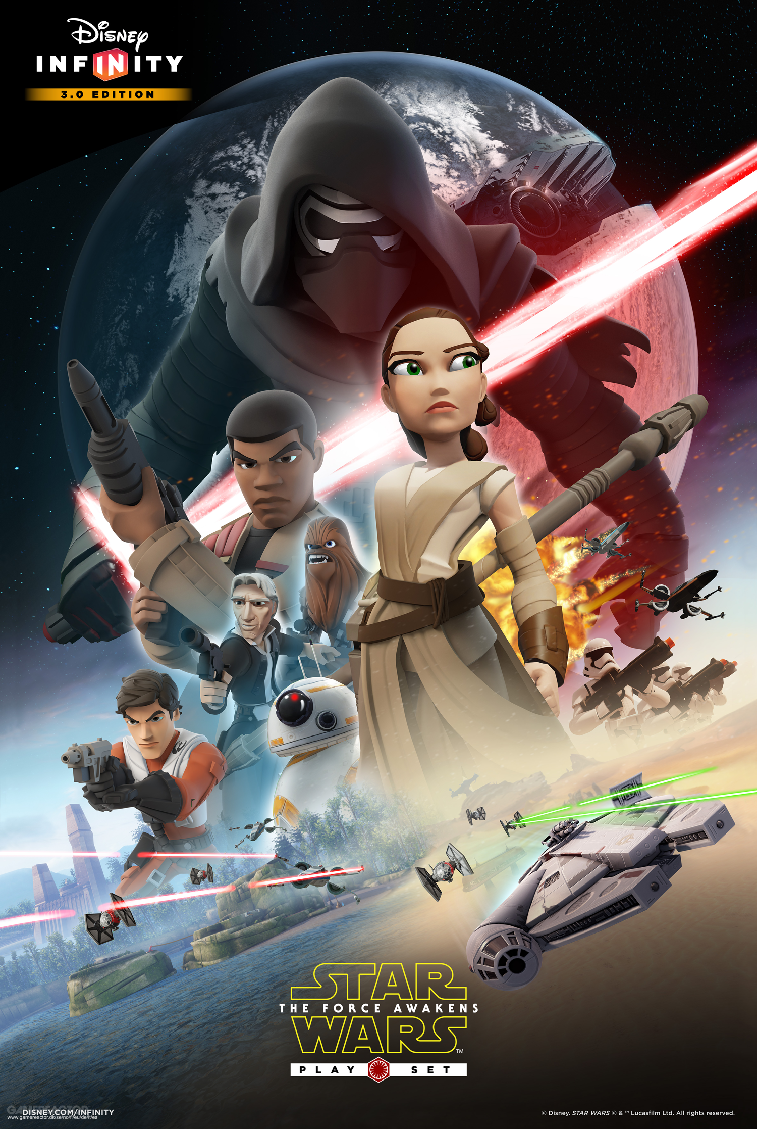 The Force Awakens poster for Disney Infinity 3.0 Disney Infinity 3.0