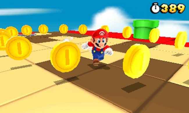 Free Super Mario 3D Land if you register 3DS game