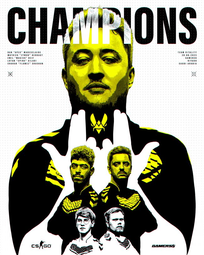 Team Vitality are the Gamers8 CS:GO winners - Counter-Strike: Global ...