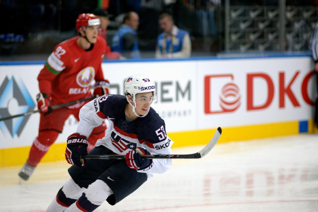 The beautiful gesture by the US men's ice hockey team with their late teammate Johnny Gaudreau