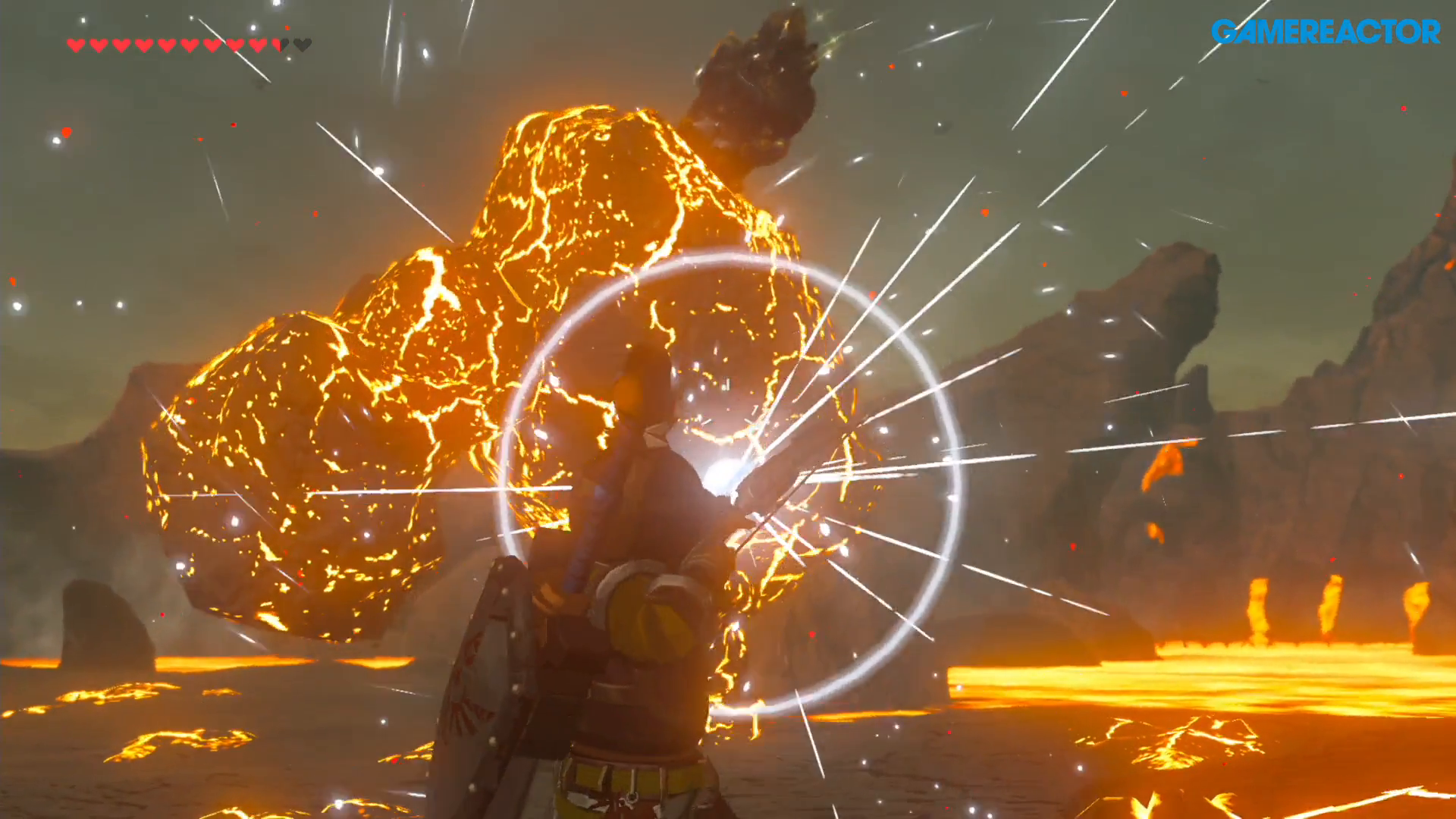 Kill An Igneo Talus In 19 Seconds In Zelda Breath Of The Wild The 