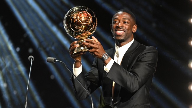 Dembélé won "by a wide margin", says L'Équipe editor: "A clear and unmistakable Ballon d'Or"