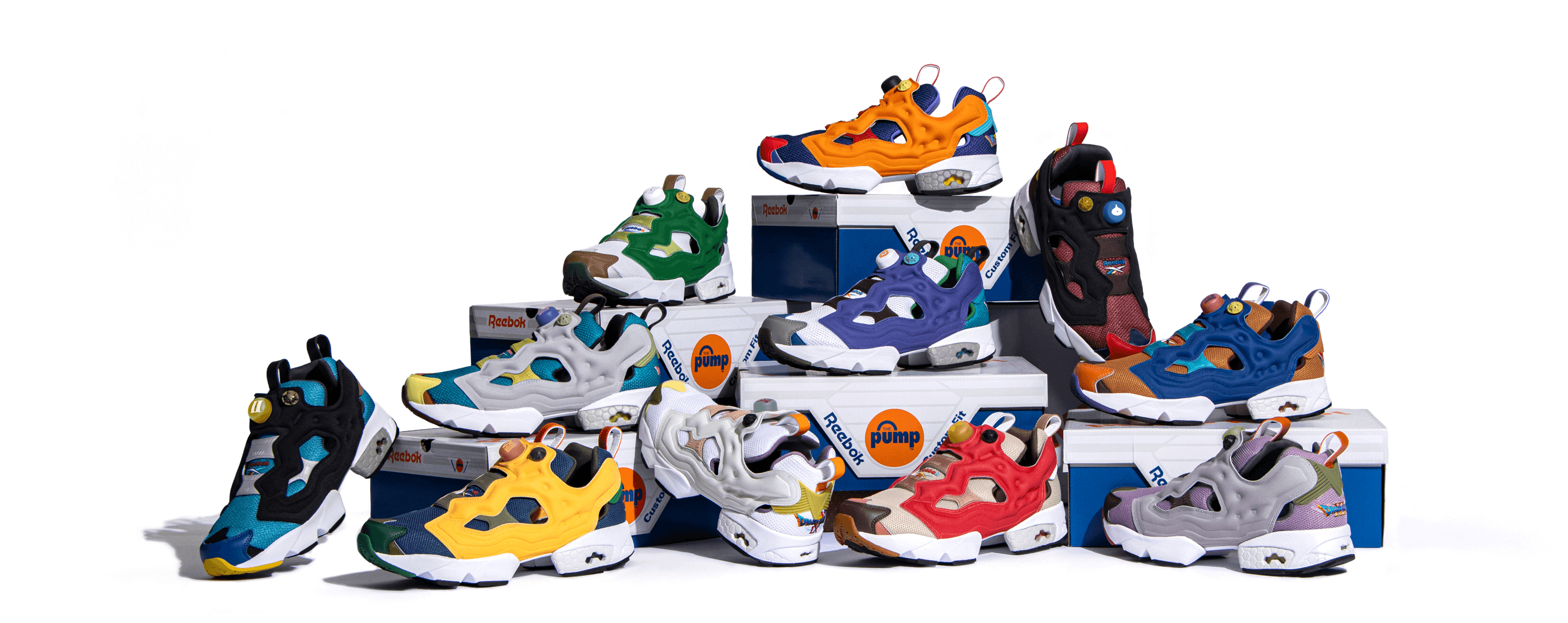 Square Enix and Reebok team up for a colourful sneakers collection