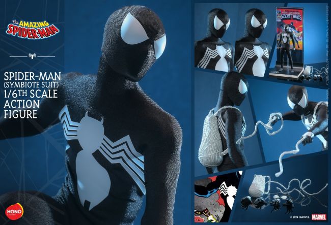Hot Toys unveils new Spider-Man figure with symbiote