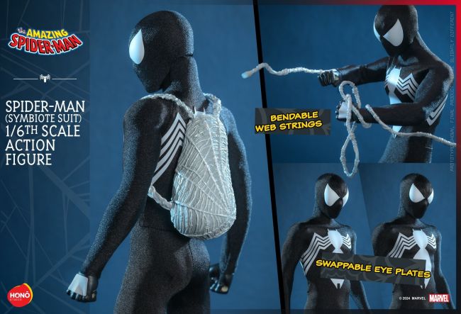 Hot Toys unveils new Spider-Man figure with symbiote