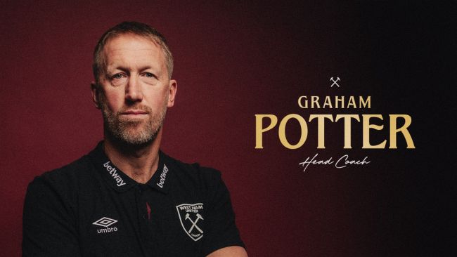 Graham Potter confirmed by West Ham as new coach, replacing Lopetegui