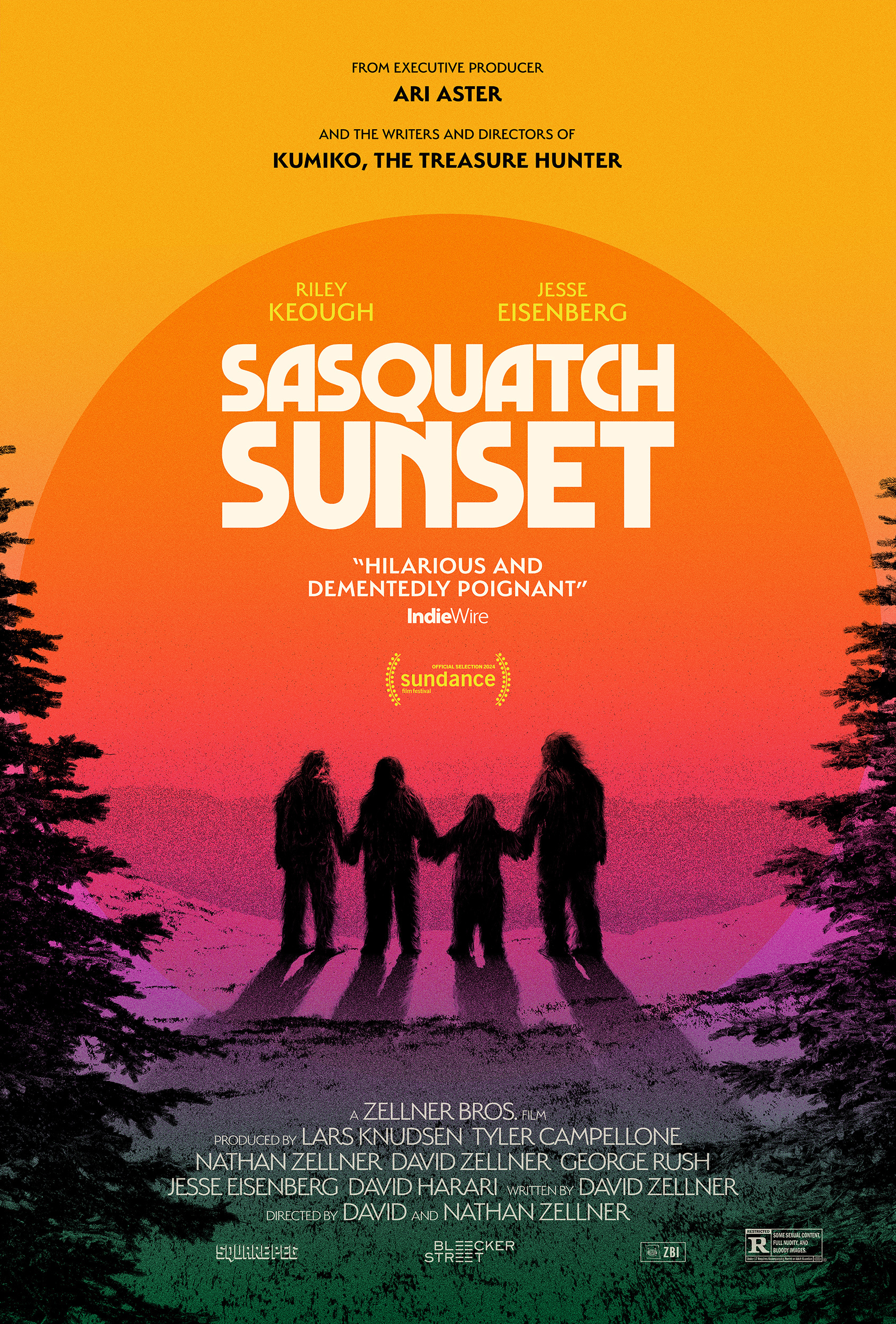 Jesse Eisenberg and Riley Keough headline 2024's weirdest film in Sasquatch Sunset - Vimarsana News