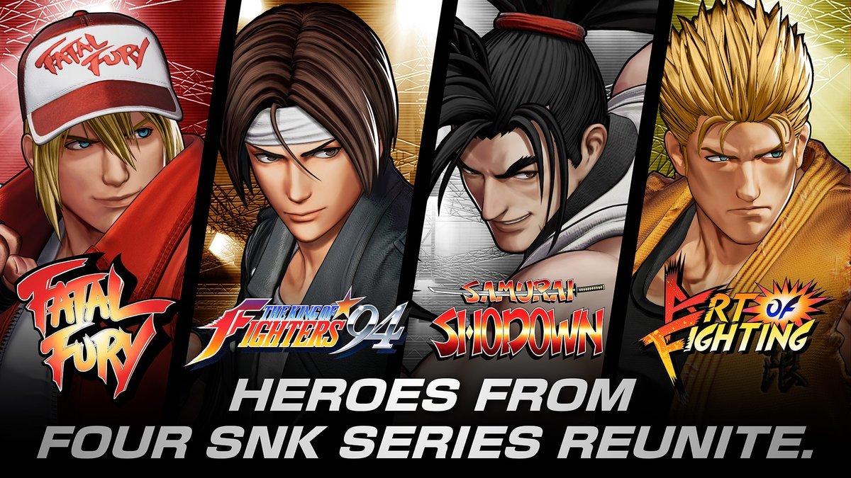 SNK GLOBAL on X: 【KOF XV】 13 DLC characters coming in 2022