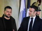 Zelensky seeks support in Paris as Middle East war diverts attention from Ukraine