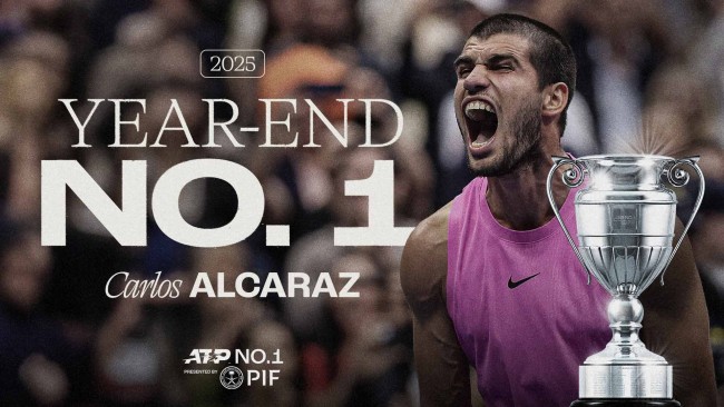 Carlos Alcaraz secures World No. 1 title in 2025 and qualifies for semifinals