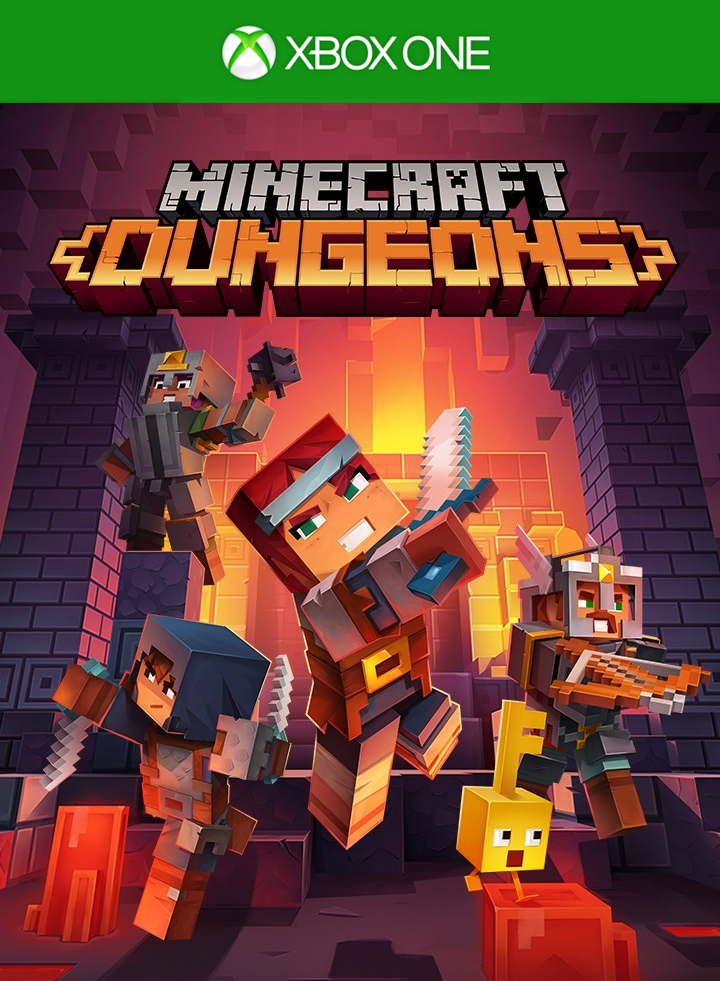 Here is the launch trailer for Minecraft Dungeons